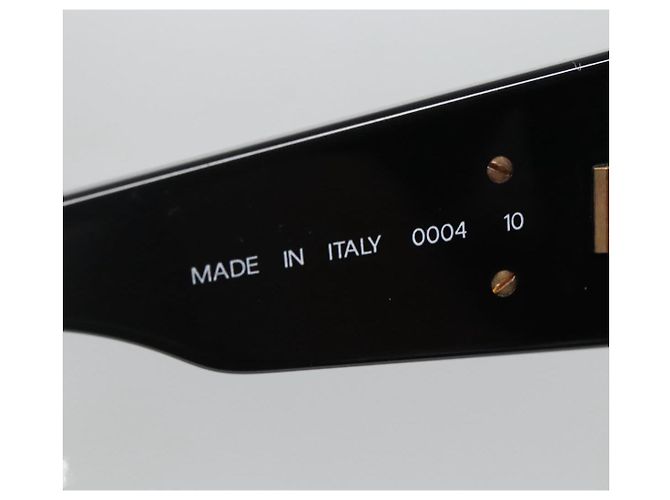 Gafas de sol CHANEL de plástico Negro CC Auth yk19480 - vista 10