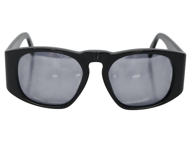 Gafas de sol CHANEL de plástico Negro CC Auth yk19480 - vista 2
