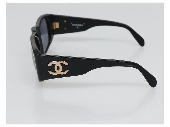 Gafas de sol CHANEL de plástico Negro CC Auth yk19480 - vista 5