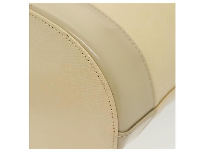 Autre Marque Borsa a Spalla Burberrys in Pelle Beige Oro Auth ep10651 D'oro - vista 16