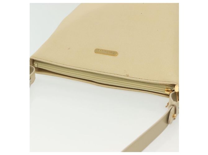 Autre Marque Borsa a Spalla Burberrys in Pelle Beige Oro Auth ep10651 D'oro - vista 6