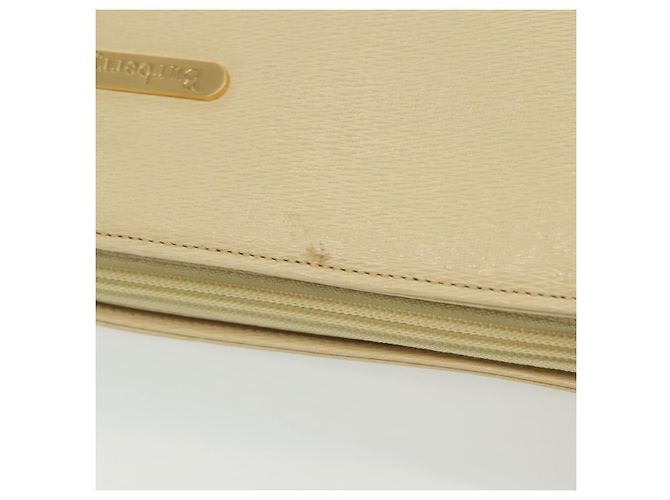 Autre Marque Borsa a Spalla Burberrys in Pelle Beige Oro Auth ep10651 D'oro - vista 7
