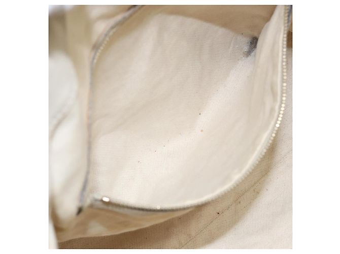 Borsa a mano in pelle GG Canvas Guccissima bianca oro 353120 Auth bs29328 Bianco D'oro - vista 20