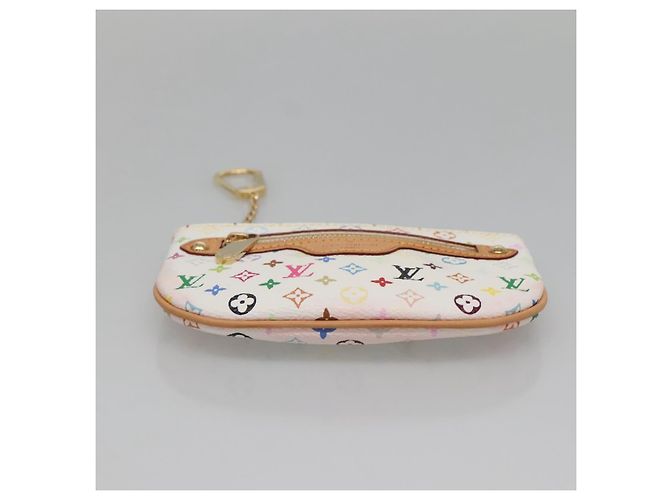 LOUIS VUITTON Pochette MM Monogram Multicolore Bianca M60028 LV Auth 134908V Bianco - vista 5