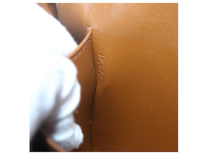 LOUIS VUITTON Borsa Thompson Street Monogram Vernis Bronzo M91124 LV Auth ep10860 - vista 12