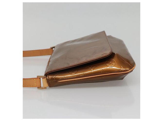 LOUIS VUITTON Borsa Thompson Street Monogram Vernis Bronzo M91124 LV Auth ep10860 - vista 3