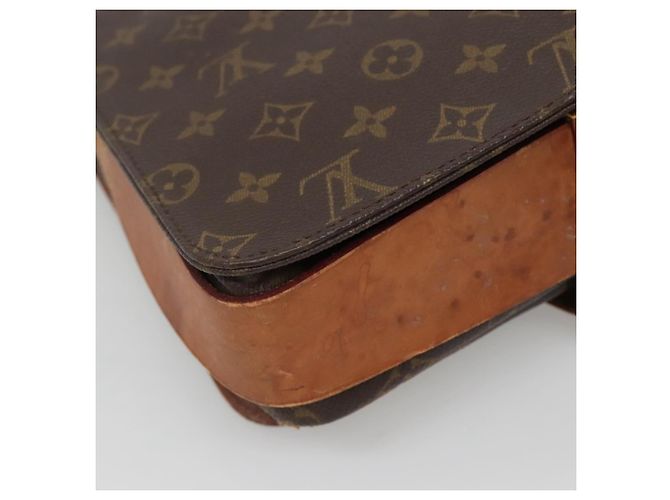 LOUIS VUITTON Borsa a Spalla Monogram Cartouchiere GM M51252 LV Auth BA5144 Monogramma - vista 17
