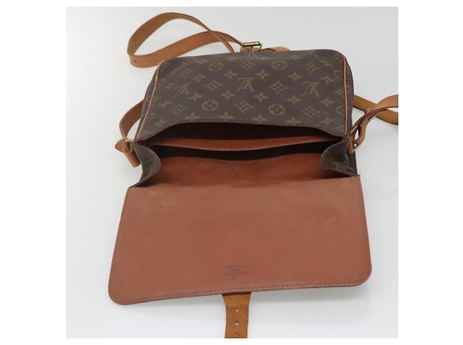 LOUIS VUITTON Borsa a Spalla Monogram Cartouchiere GM M51252 LV Auth BA5144 Monogramma - vista 18