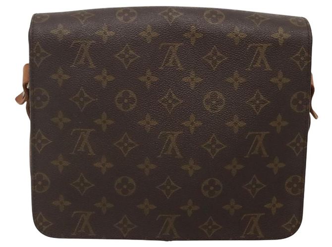 LOUIS VUITTON Borsa a Spalla Monogram Cartouchiere GM M51252 LV Auth BA5144 Monogramma - vista 2
