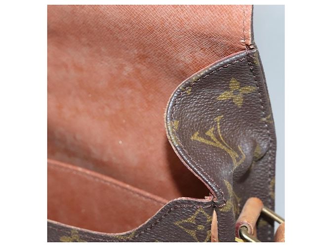 LOUIS VUITTON Borsa a Spalla Monogram Cartouchiere GM M51252 LV Auth BA5144 Monogramma - vista 20