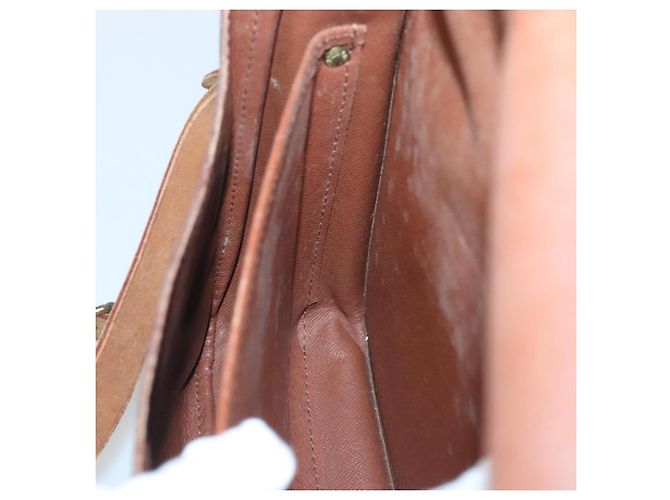 LOUIS VUITTON Borsa a Spalla Monogram Cartouchiere GM M51252 LV Auth BA5144 Monogramma - vista 22