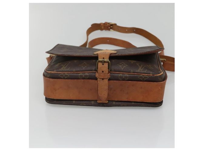 LOUIS VUITTON Borsa a Spalla Monogram Cartouchiere GM M51252 LV Auth BA5144 Monogramma - vista 5