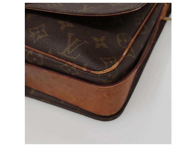 LOUIS VUITTON Borsa a Spalla Monogram Cartouchiere GM M51252 LV Auth BA5144 Monogramma - vista 8