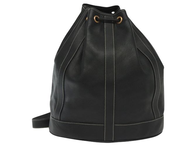 BALLY Borsa a Spalla in Pelle Nera Auth BA5494 Nero - vista 13