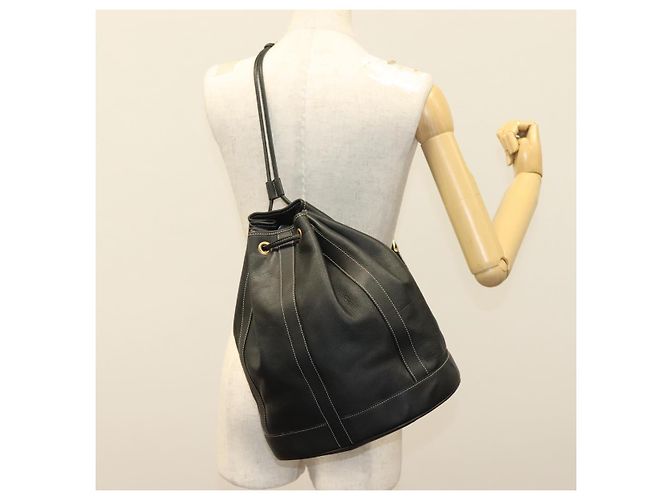 BALLY Borsa a Spalla in Pelle Nera Auth BA5494 Nero - vista 19