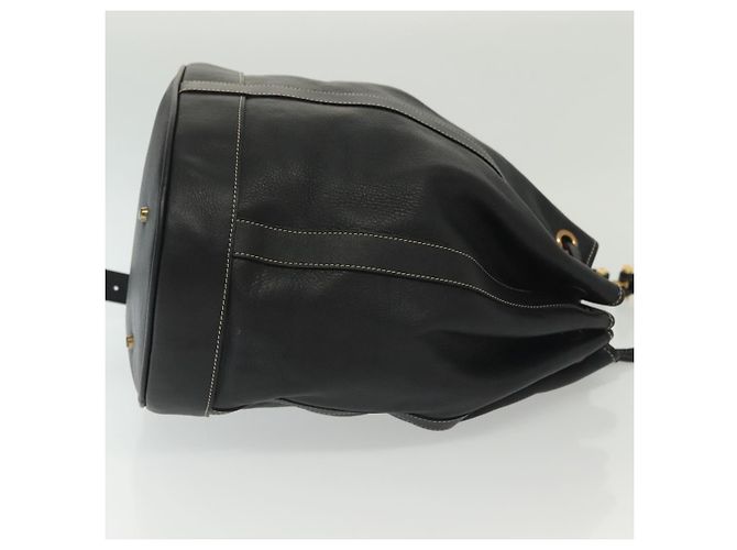 BALLY Borsa a Spalla in Pelle Nera Auth BA5494 Nero - vista 3