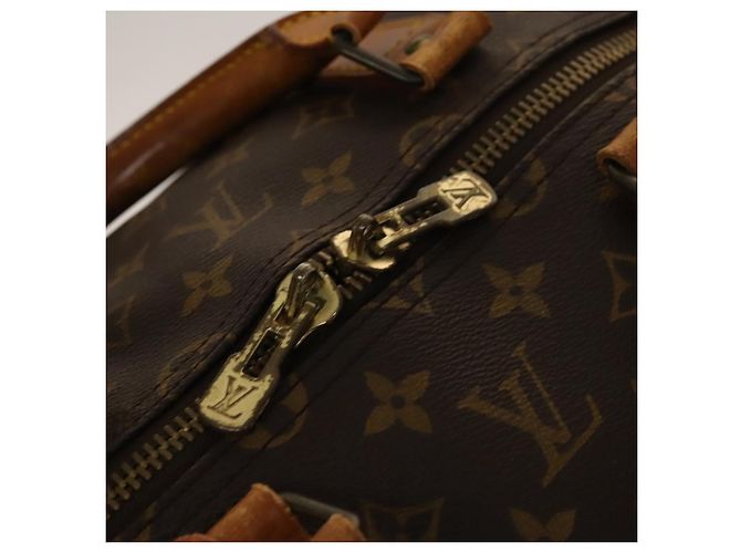 LOUIS VUITTON Borsa Boston Monogram Keepall 55 M41424 LV Auth 140880 Monogramma - vista 10