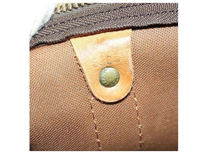 LOUIS VUITTON Borsa Boston Monogram Keepall 55 M41424 LV Auth 140880 Monogramma - vista 12