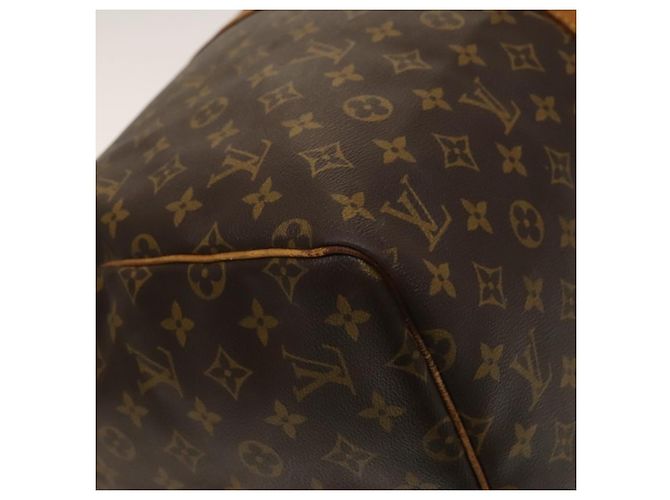 LOUIS VUITTON Borsa Boston Monogram Keepall 55 M41424 LV Auth 140880 Monogramma - vista 15