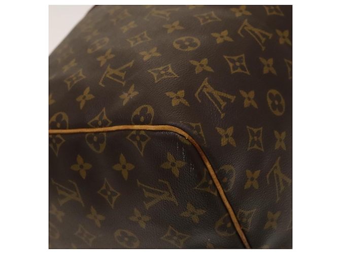 LOUIS VUITTON Borsa Boston Monogram Keepall 55 M41424 LV Auth 140880 Monogramma - vista 16