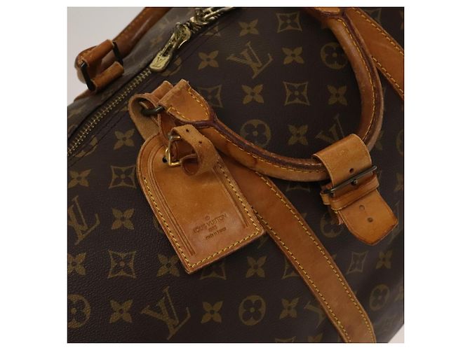 LOUIS VUITTON Borsa Boston Monogram Keepall 55 M41424 LV Auth 140880 Monogramma - vista 19