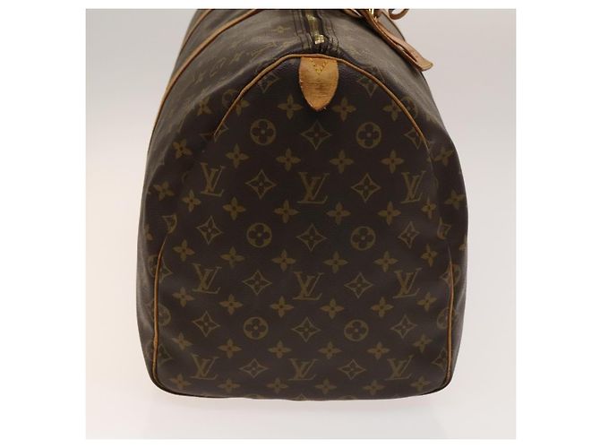 LOUIS VUITTON Borsa Boston Monogram Keepall 55 M41424 LV Auth 140880 Monogramma - vista 4