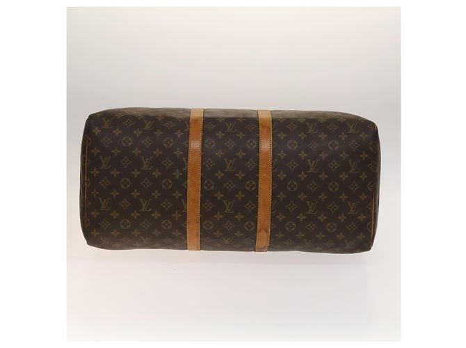 LOUIS VUITTON Borsa Boston Monogram Keepall 55 M41424 LV Auth 140880 Monogramma - vista 5