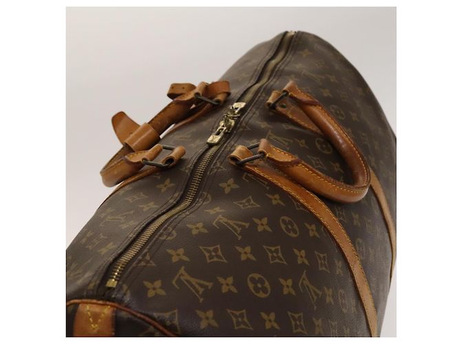 LOUIS VUITTON Borsa Boston Monogram Keepall 55 M41424 LV Auth 140880 Monogramma - vista 6