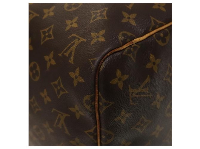 LOUIS VUITTON Borsa Boston Monogram Keepall 55 M41424 LV Auth 140880 Monogramma - vista 9