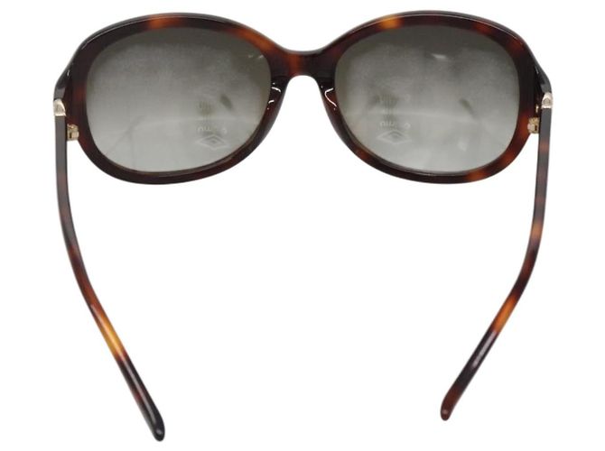 Gafas de sol Salvatore Ferragamo de plástico marrón Auth bs29164 Castaño - vista 3