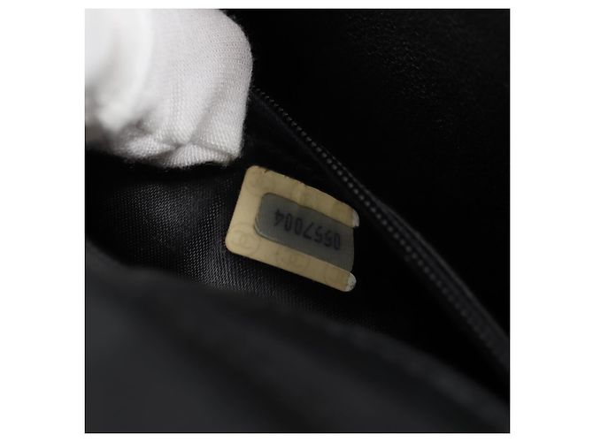 CHANEL Borsa a Spalla in Paillettes Pelle Bianca Oro CC Auth 140995 Bianco D'oro - vista 12