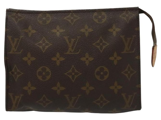 LOUIS VUITTON Monogram Poche Toilette 19 Pouch M47544 LV Auth 142328 Monograma - vista 13