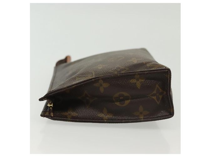 LOUIS VUITTON Monogram Poche Toilette 19 Pouch M47544 LV Auth 142328 Monograma - vista 4