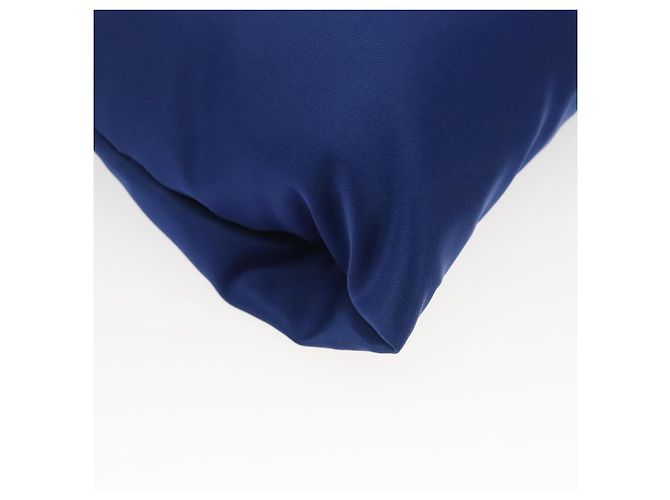 Bolso de Hombro PRADA de Nylon Azul Plata Auténtico 140970 - vista 15