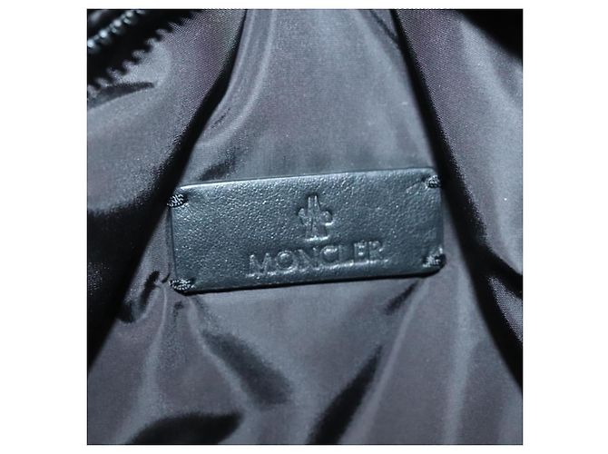 Marsupio Moncler in nylon nero Auth 135282 - vista 10