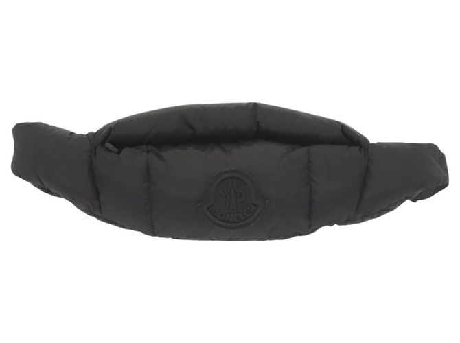 Marsupio Moncler in nylon nero Auth 135282 - vista 13