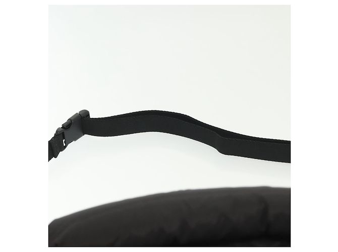 Marsupio Moncler in nylon nero Auth 135282 - vista 14