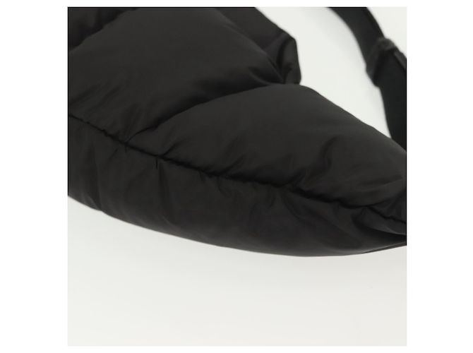 Marsupio Moncler in nylon nero Auth 135282 - vista 15