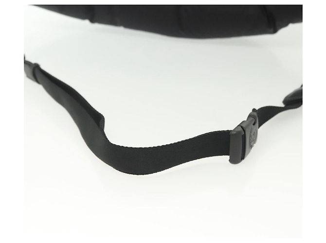 Marsupio Moncler in nylon nero Auth 135282 - vista 7