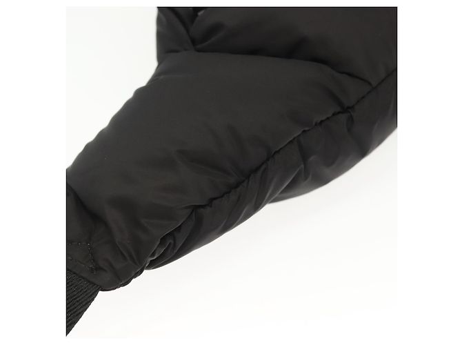 Marsupio Moncler in nylon nero Auth 135282 - vista 8