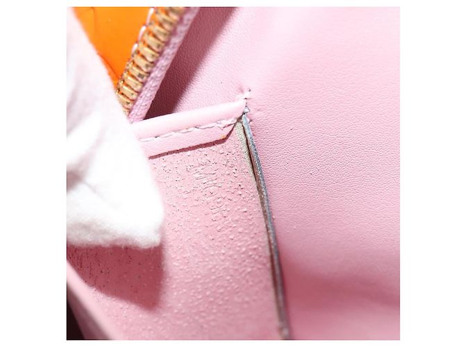 LOUIS VUITTON Mochila Vernis Marley Rosa Malvavisco M91039 LV Auth 142157 - vista 12