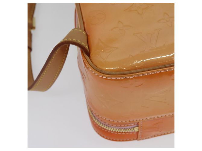 LOUIS VUITTON Mochila Vernis Marley Rosa Malvavisco M91039 LV Auth 142157 - vista 15