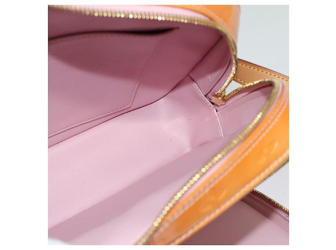 LOUIS VUITTON Mochila Vernis Marley Rosa Malvavisco M91039 LV Auth 142157 - vista 19
