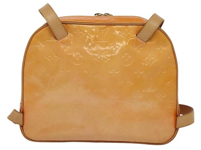 LOUIS VUITTON Mochila Vernis Marley Rosa Malvavisco M91039 LV Auth 142157 - vista 2