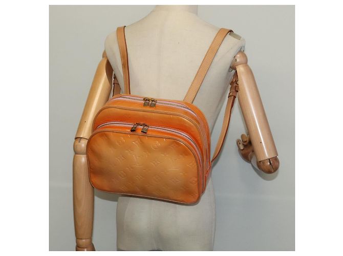 LOUIS VUITTON Mochila Vernis Marley Rosa Malvavisco M91039 LV Auth 142157 - vista 24