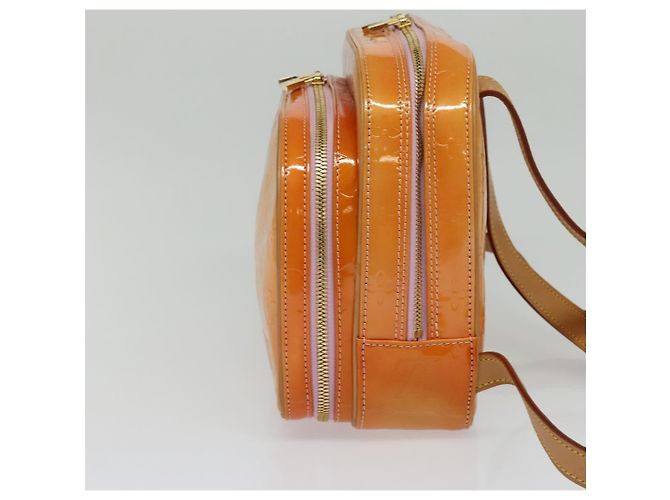 LOUIS VUITTON Mochila Vernis Marley Rosa Malvavisco M91039 LV Auth 142157 - vista 3