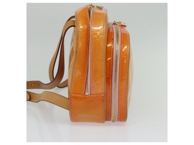 LOUIS VUITTON Mochila Vernis Marley Rosa Malvavisco M91039 LV Auth 142157 - vista 4