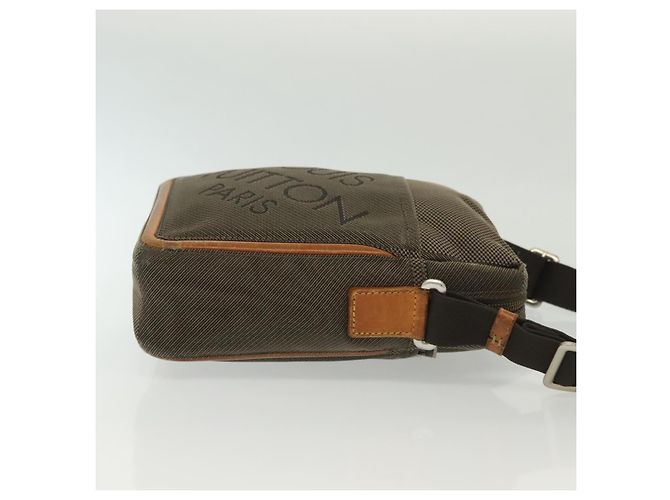 LOUIS VUITTON Borsa Damier Geant Citadan NM Marrone Coda M93224 LV Auth bs29221 - view 3