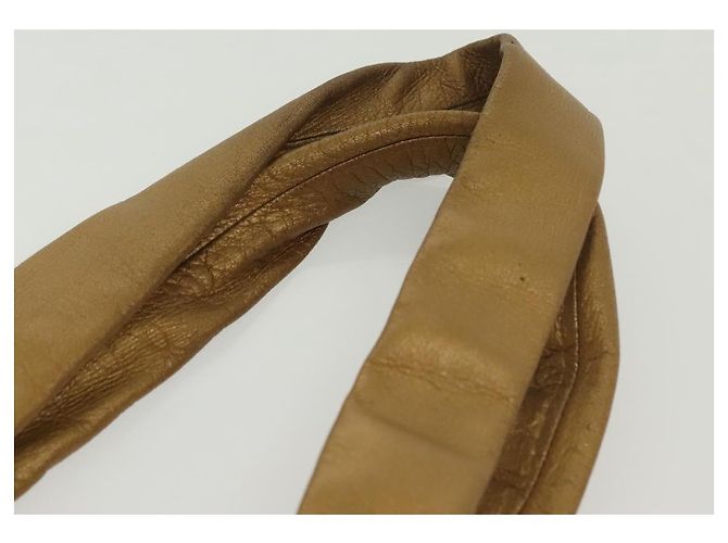 CHANEL Tote Bag Canvas Weiß Gold CC Auth bs29343 Golden - Ansicht 9