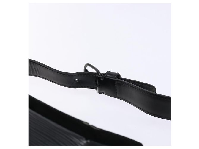 LOUIS VUITTON Borsa a Spalla Epi Seau Nera M80161 LV Auth BA5249 Nero - vista 14